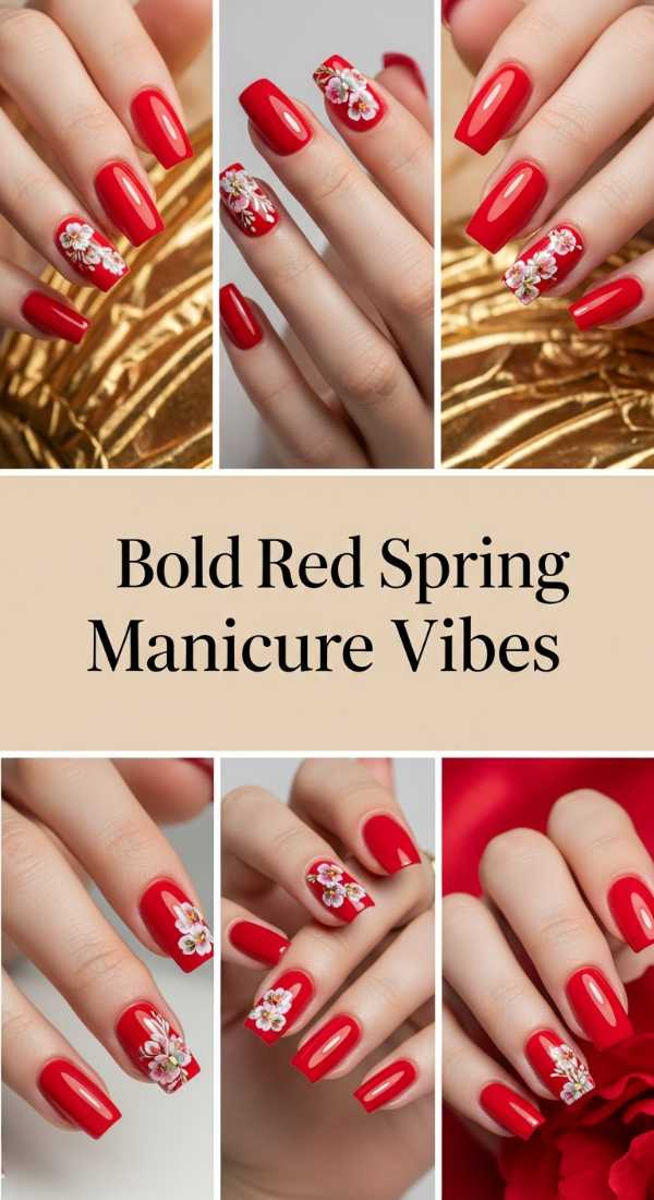 Bold Red Spring Manicure Vibes 69f0cc3f942e1