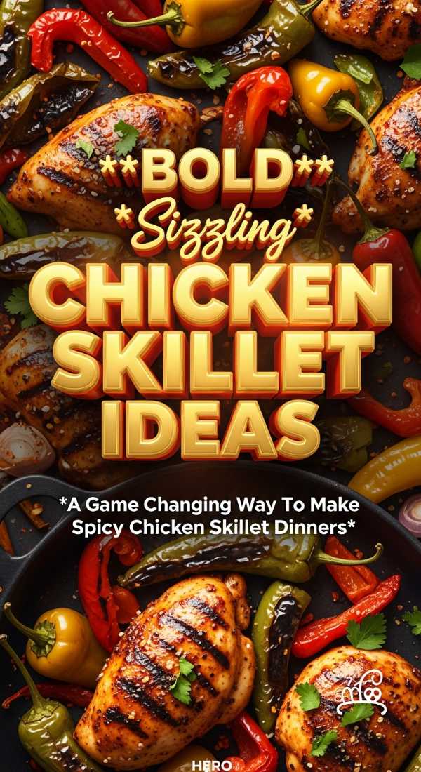 Bold Spicy Chicken Skillet Ideas 69e4a6fc3c700