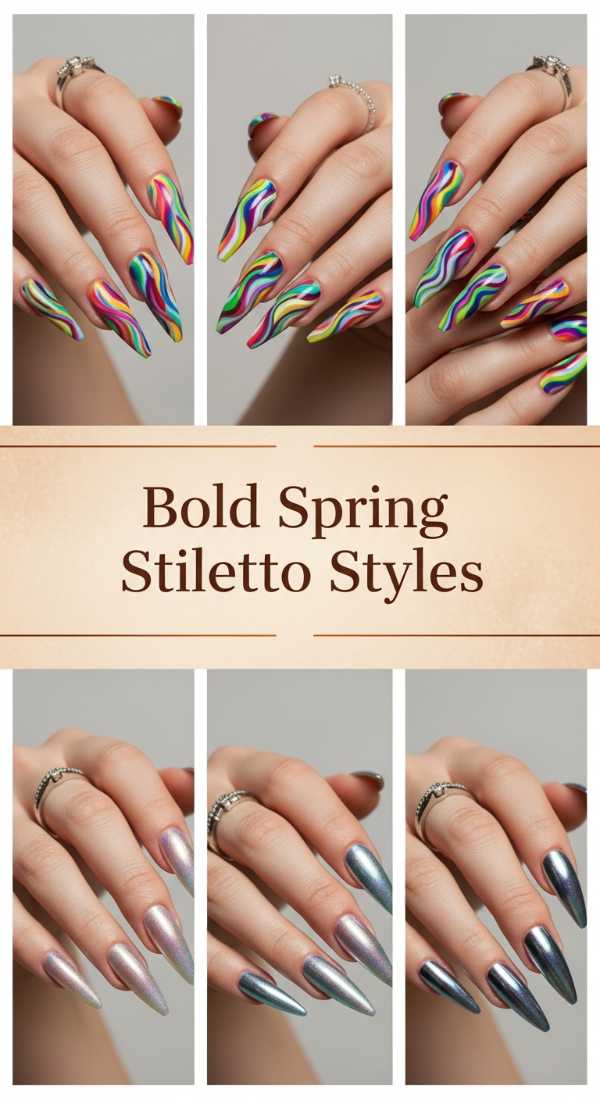 Bold Spring Stiletto Styles
