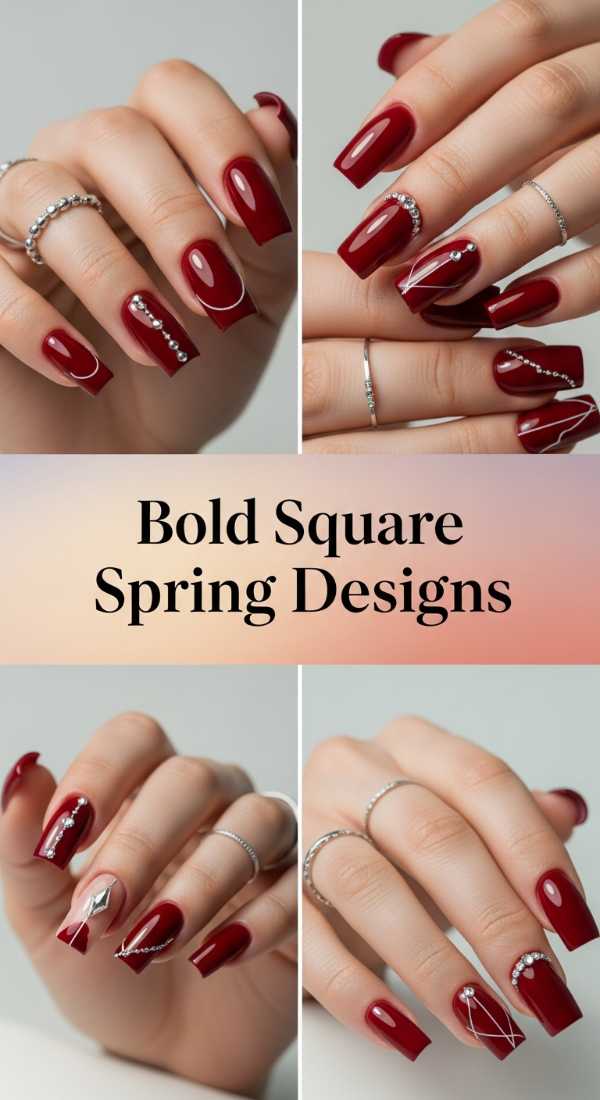 Bold Square Spring Designs