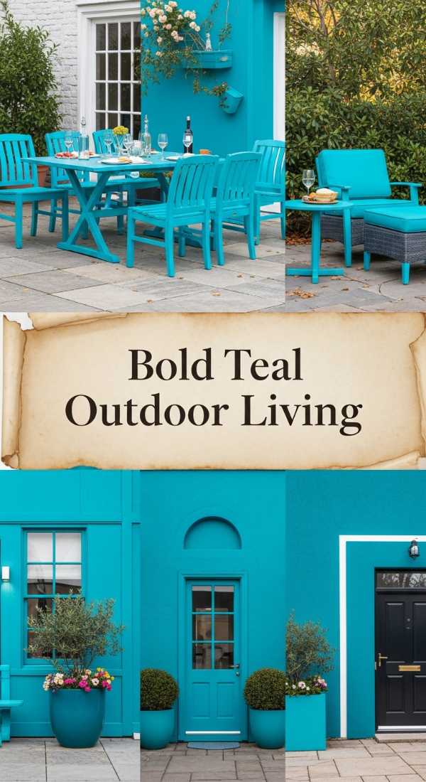 Bold Teal Outdoor Living 69efa3547d2dc