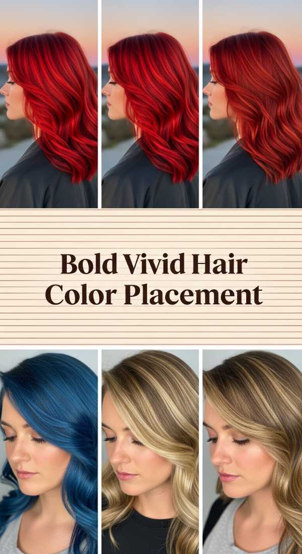 Bold Vivid Hair Color Placement 69f262d5dabd7