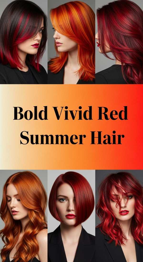 Bold Vivid Red Summer Hair 69f33d9ef1f79