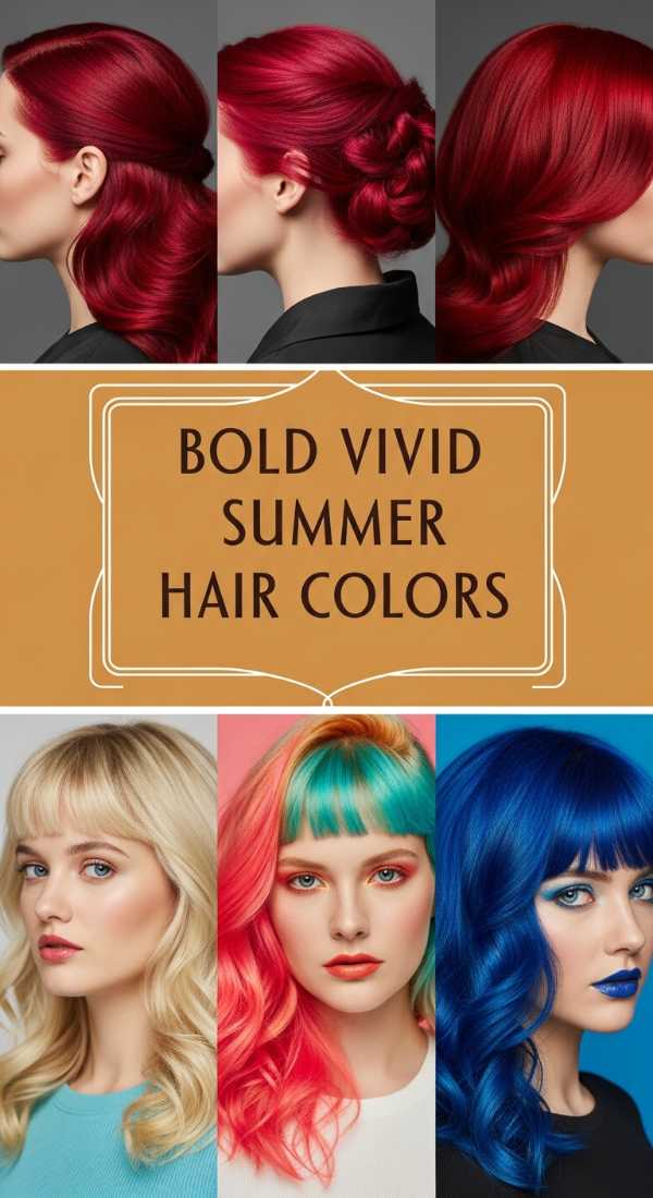 Bold Vivid Summer Hair Colors 69ee51acd0d29
