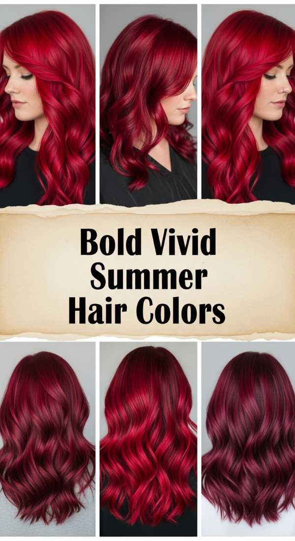 Bold Vivid Summer Hair Colors 69f33d99dc30d