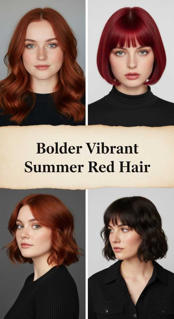Bolder Vibrant Summer Red Hair 69ef494182829