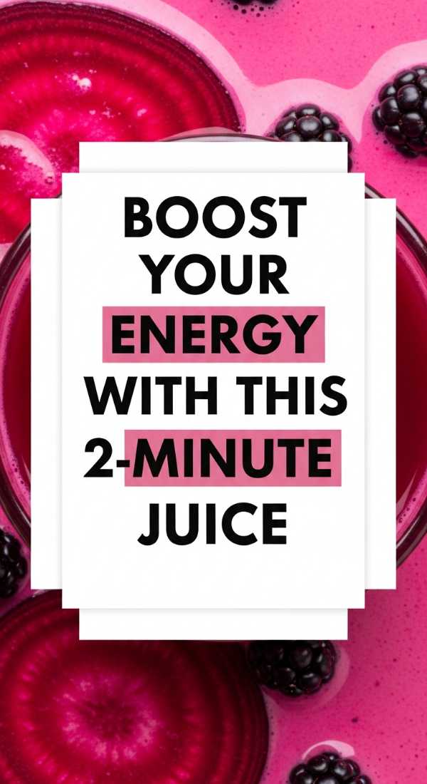 Boost Your Energy With This 2 Minute Juice 69edf412d0d54