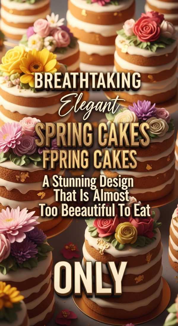 Breathtaking Elegant Spring Cakes 69ef014cb0bc9
