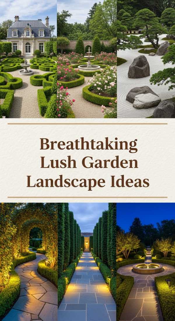 Breathtaking Lush Garden Landscape Ideas 69e64b87e194f