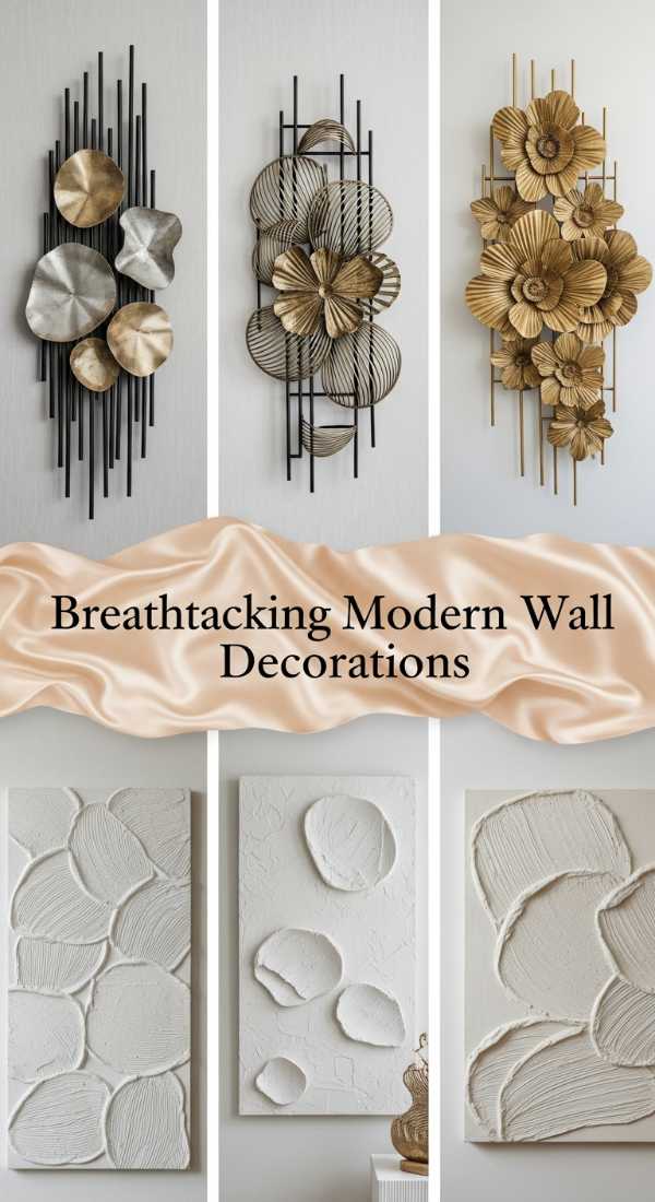 Breathtaking Modern Wall Decorations 69df1fd07fbdf