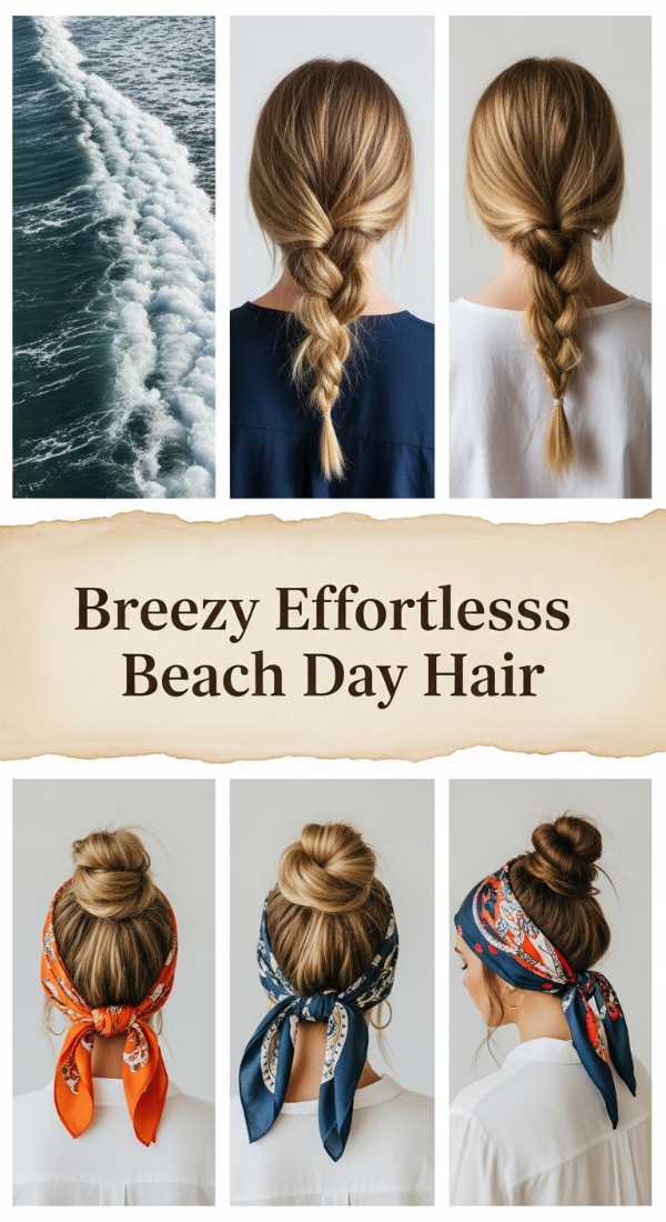Sunkissed & Sizzling: The Ultimate Summer Hair Trends You Need to Try Breezy Effortless Beach Day Hair 69df3fd678eda