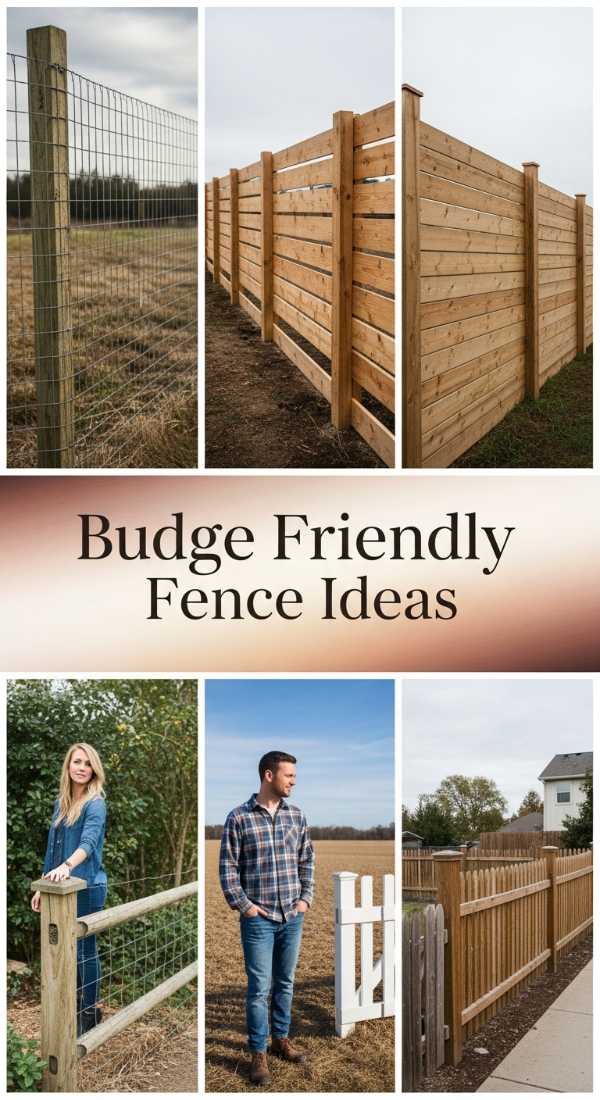 Budget Friendly Fence Ideas 69ea60c915a49