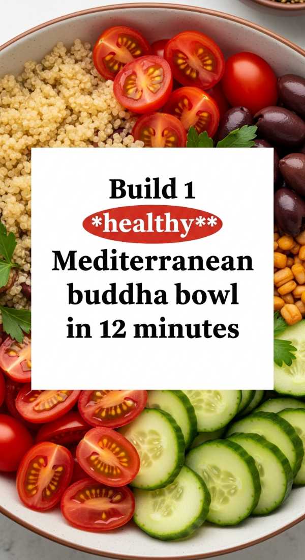 Build 1 Healthy Mediterranean Buddha Bowl In 12 Minutes 69f197050b829