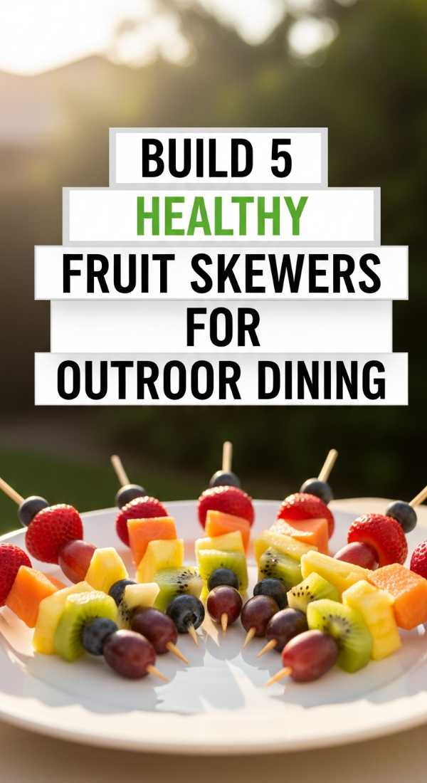 Build 5 Healthy Fruit Skewers For Outdoor Dining 69e4703567a3e