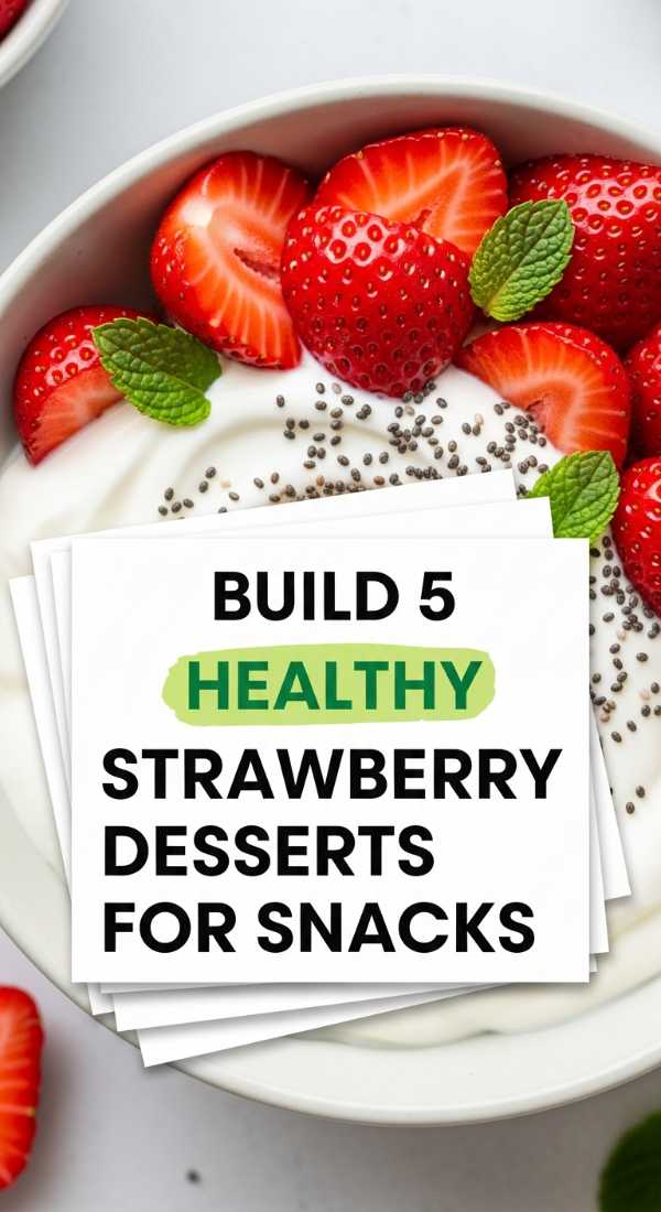 Build 5 Healthy Strawberry Desserts For Snacks 69edfa9c25877