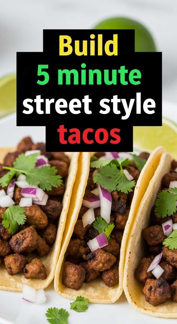 Build 5 Minute Street Style Tacos 69e853d2724ea