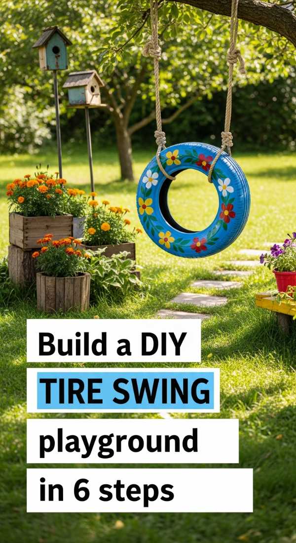 Build A Diy Tire Swing Playground In 6 Steps 69f32c63d5a05