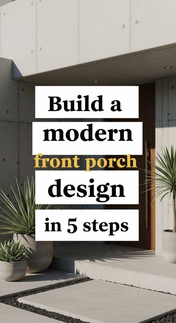 Build A Modern Front Porch Design In 5 Steps 69f0ed9d53edb