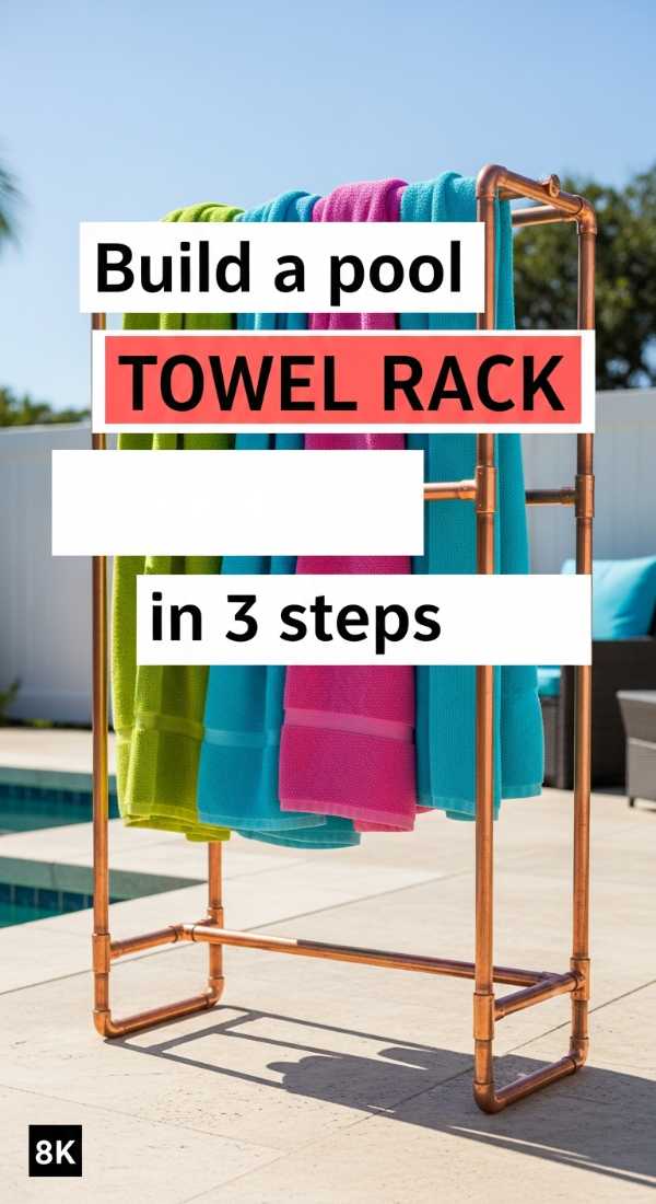 Build A Pool Towel Rack In 3 Steps 69f32c4fb8ac9