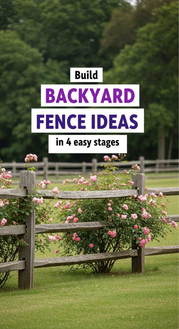 Build Backyard Fence Ideas In 4 Easy Stages 69f0ed86bdff2