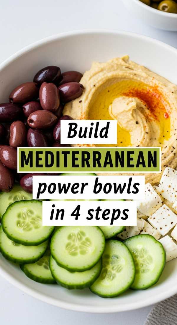Build Mediterranean Power Bowls In 4 Steps 69e9b559521d2