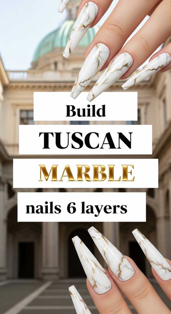 Build Tuscan Marble Nails In 6 Layers 69eba3a9ac9a3