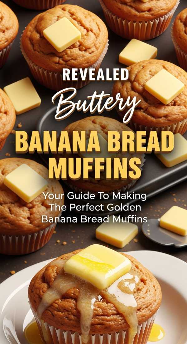 Buttery Banana Bread Muffin Secrets 69ee4200e850f