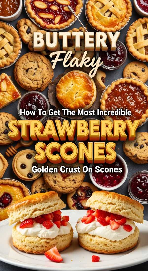 Buttery Flaky Strawberry Scones Secret 69f203cc8ae29