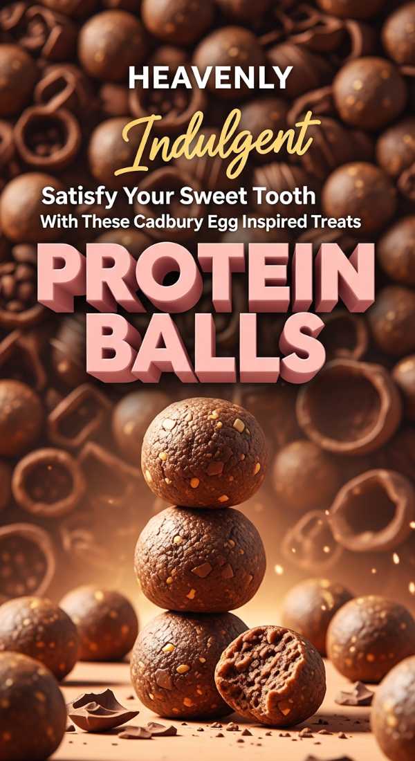 Cadbury Egg Protein Balls Snack 69de759380550