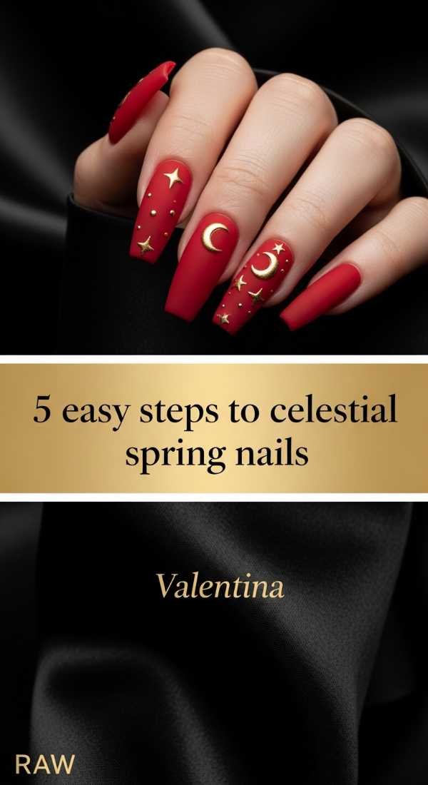 Celestial Matte Red Spring Night Aesthetic 69e31ef13564a