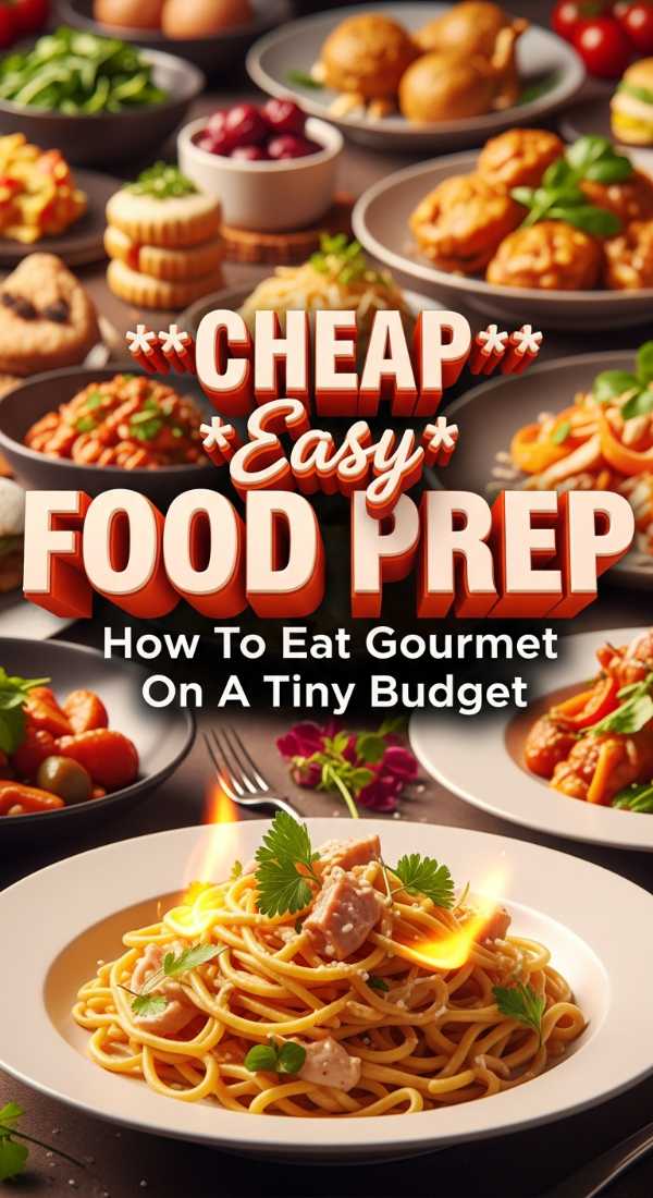 Cheap Easy Food Prep For Gourmet Budget Eating 69f061f032566
