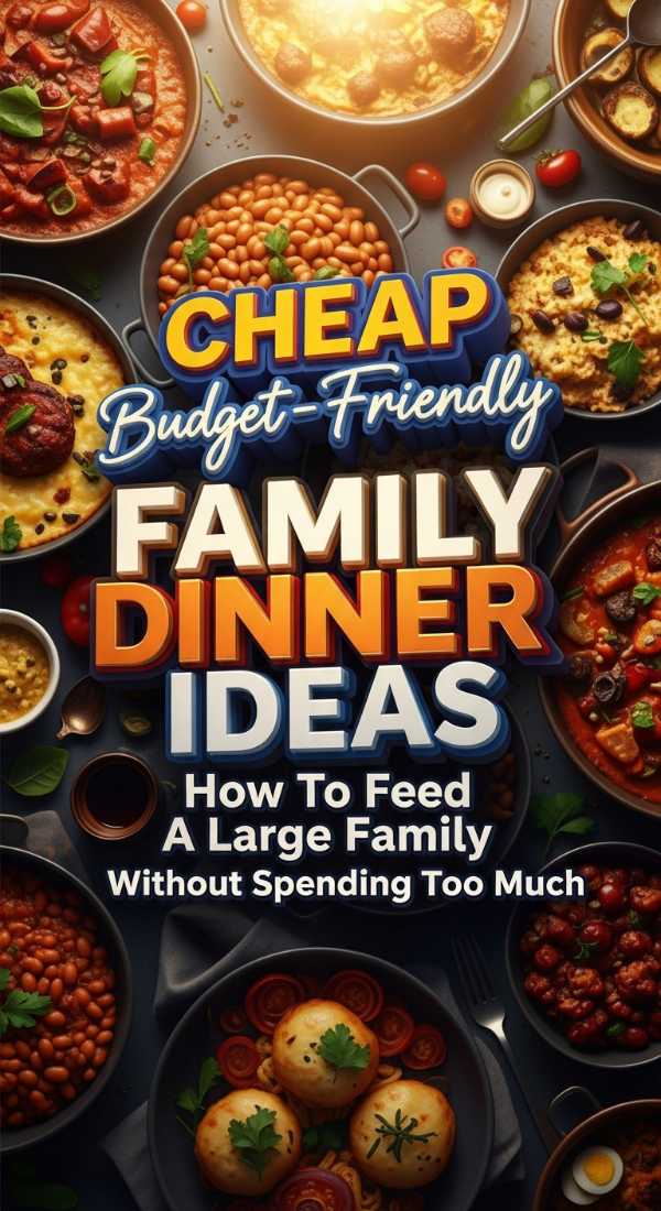 Cheap Family Dinner Ideas On A Budget 69eca8d10e648