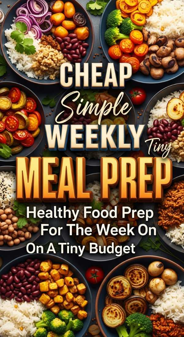 Cheap Simple Weekly Meal Prep On A Budget 69f062f9c47f3