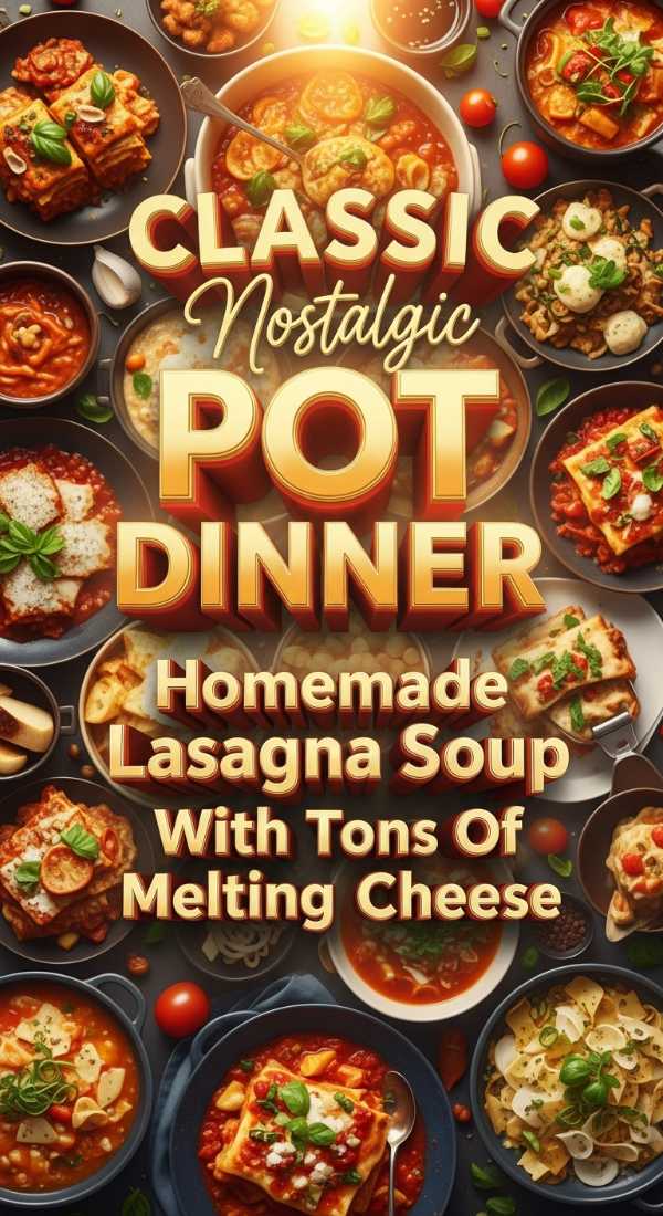 Cheesy Lasagna Soup Single Pot 69ec94f8830c2