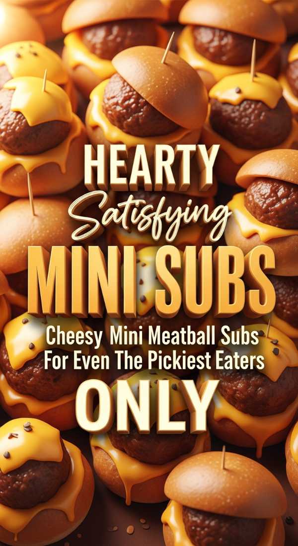 Cheesy Mini Meatball Subs For Dinner 69e35faa91c10