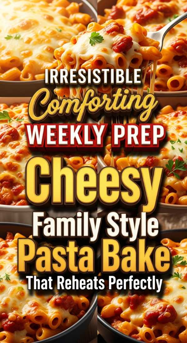 Cheesy Pasta Bake For Weekly Meal Prep 69f062e426bb0