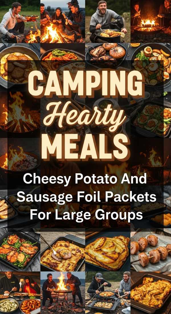 Cheesy Potato And Sausage Foil Packets 69f2011759522