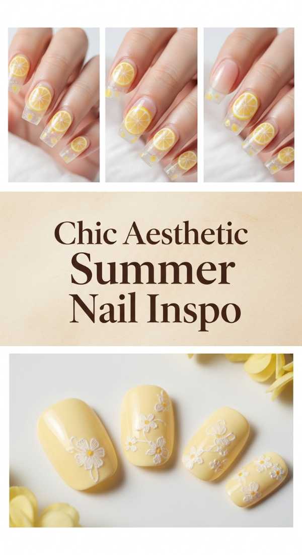 Chic Aesthetic Summer Nail Inspo 69eb726f3409a