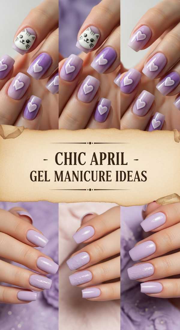 Chic April Gel Manicure Ideas 69e905b54b313