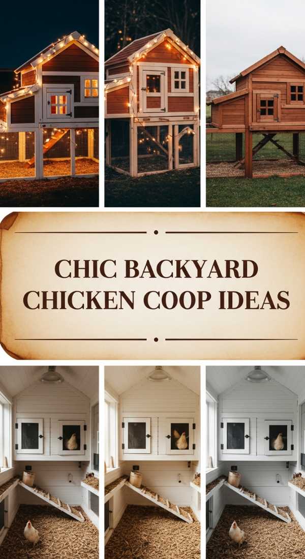 Chic Backyard Chicken Coop Ideas 69f3a6b492ca6