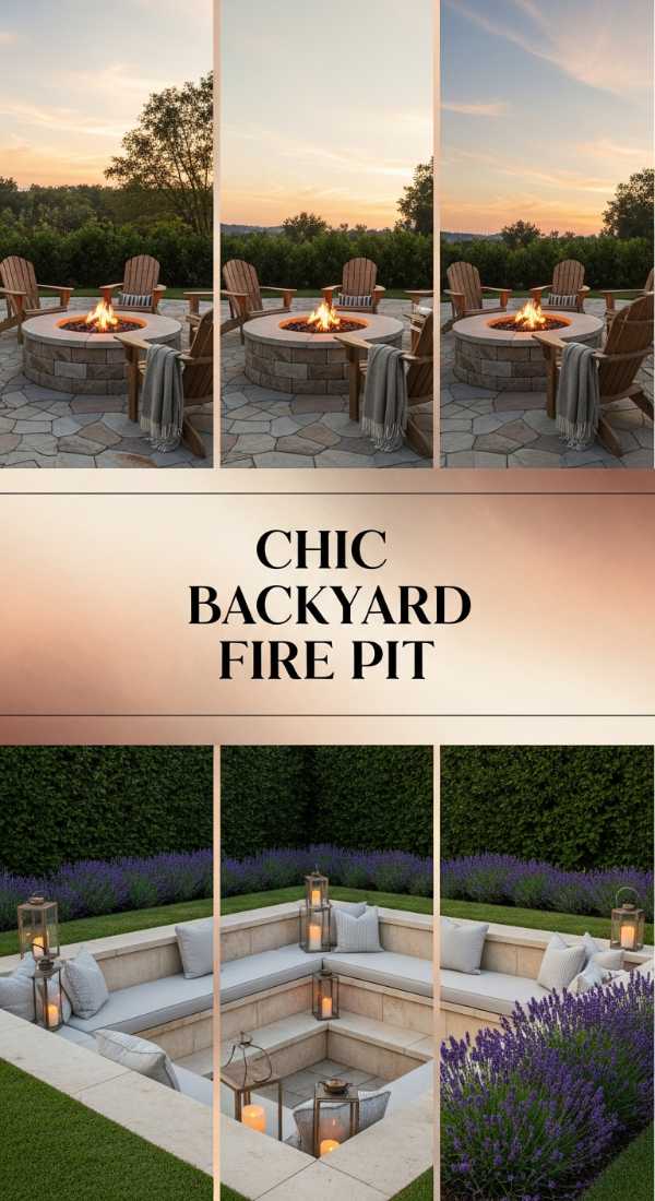 Chic Backyard Fire Pit 69f0e5d8cb6e7