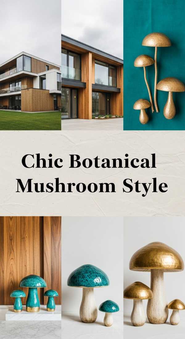 Chic Botanical Mushroom Style 69ed031b2a687
