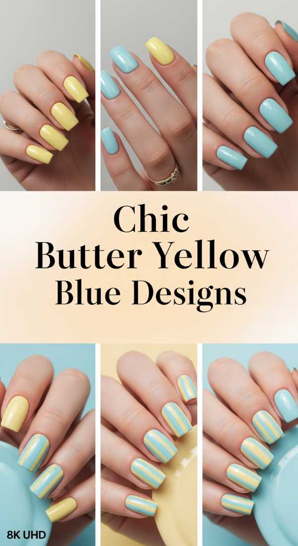 Chic Butter Yellow Blue Designs 69f0ca42acf90