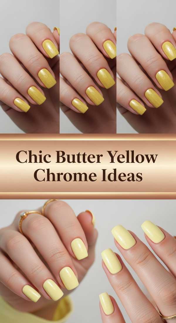 Chic Butter Yellow Chrome Ideas 69f0cc43f23fe