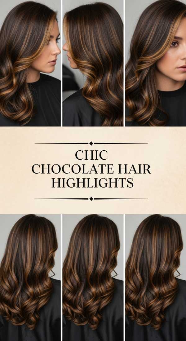 Chic Chocolate Hair Highlights 69eceda7afea4