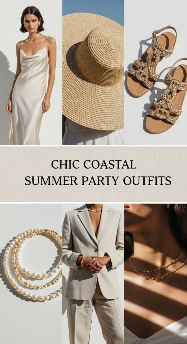 Chic Coastal Summer Party Outfits 69df23565066e