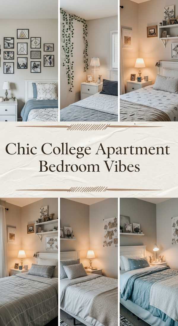 Chic College Apartment Bedroom Vibes 69efa25b462f4