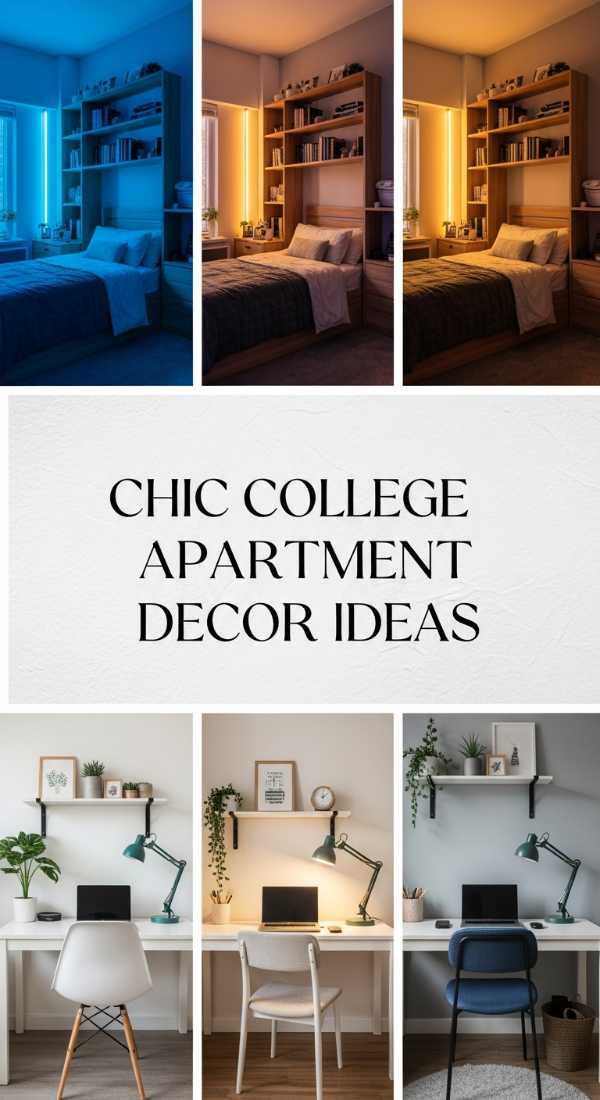 Chic College Apartment Decor Ideas 69ea60c362659