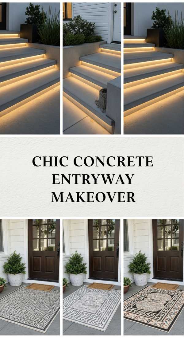 Chic Concrete Entryway Makeover 69e777b89c05c