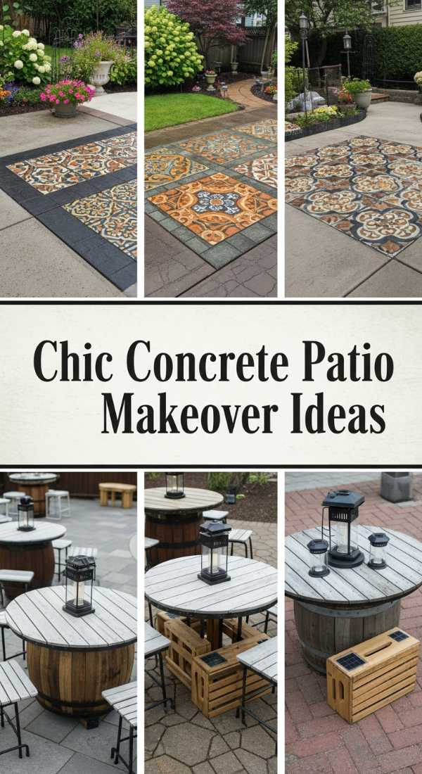 Chic Concrete Patio Makeover Ideas 69e77792a9970